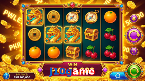 Main screen of J10game pg page for PK players